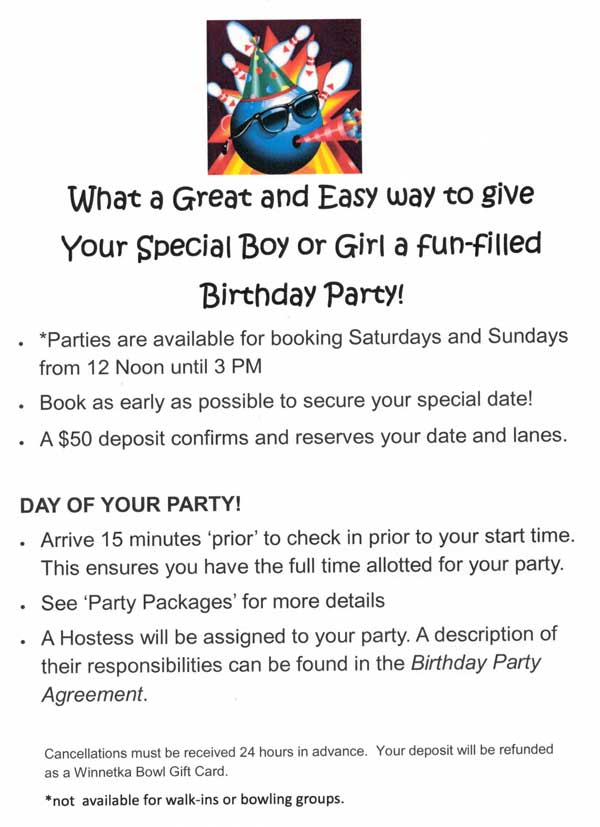 Children's Birthday Party