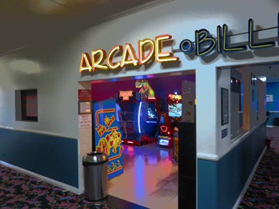Winnetka Bowl Arcade Entrance